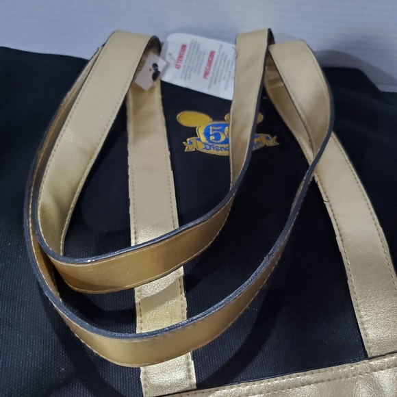 Disneyland 50th Anniversary Tote NWT Rare find unused! L👀K 2005 Bag - Picture 7 of 12